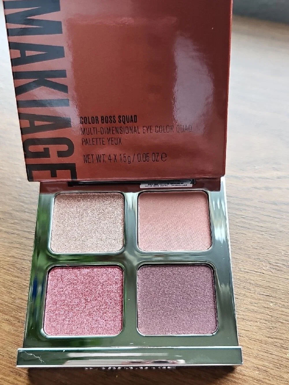 NIB IL MAKIAGE Color Boss Squad Eye Color Quad - Trendsetter 995